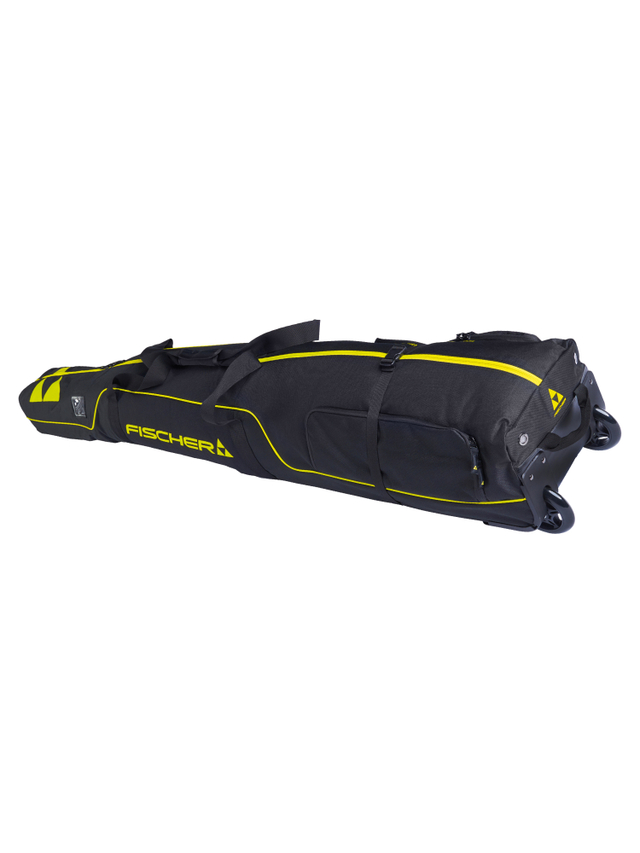 SKICASE 1 PAIR WITH BOOT POCKET ALPINE RACE WHEELS - 195