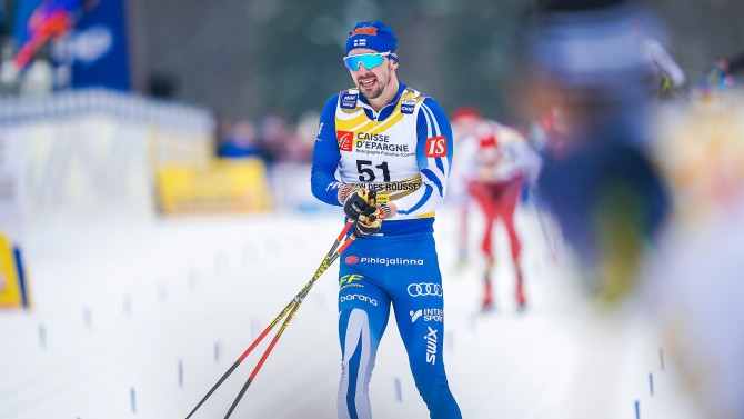 Sweden and Norway win team sprint at snow chaos in Planica