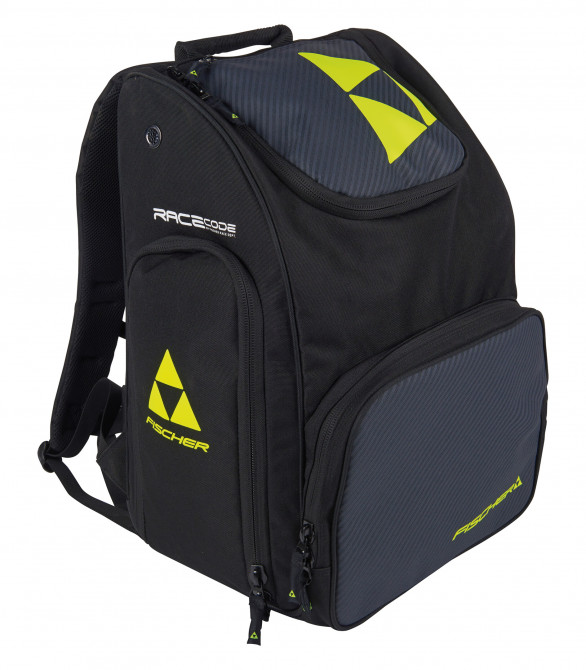 70L Black/Neon Yellow Fischer Backpack Race 